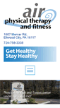 Mobile Screenshot of airphysicaltherapy.com
